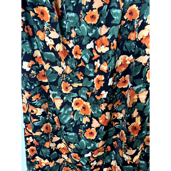 Mare Mare x Anthropologie Bohemian Cottagecore Orange Whimsygoth Maxi Dress XS - Picture 4 of 8